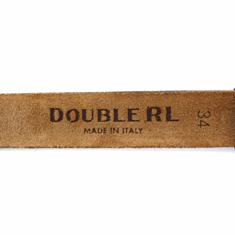 RalphLauren あぁ パープルレーベル☆超激レア☆レザーベルト 34 メンズ 