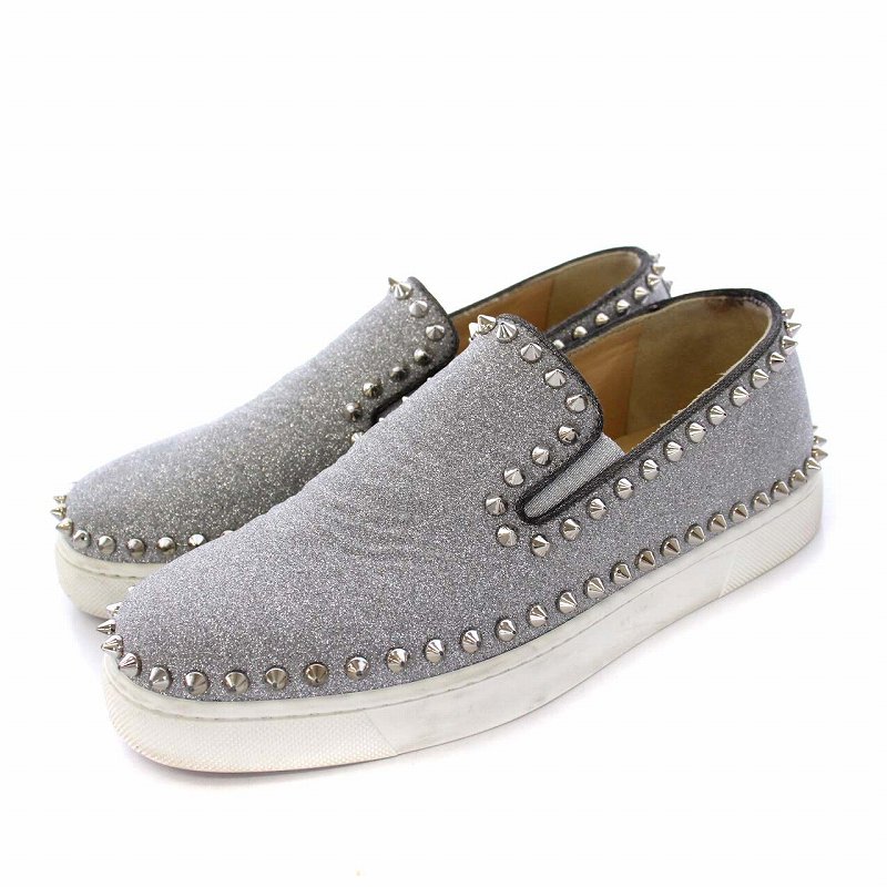 クリスチャンルブタン Christian louboutin PIK BOAT グリッター 