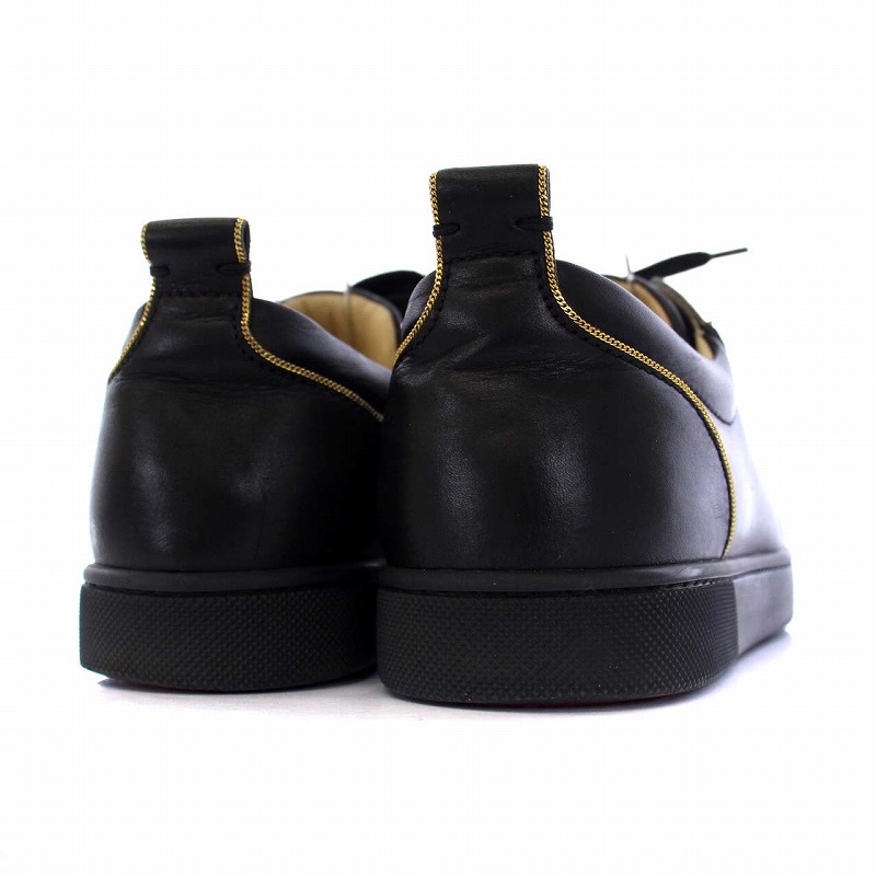 クリスチャンルブタン Christian louboutin レザー スパイク 