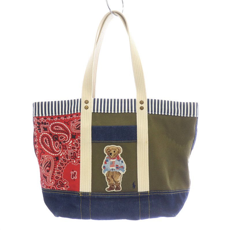 ポロ ラルフローレン POLO RALPH LAUREN トートバッグ ハンドバッグ  