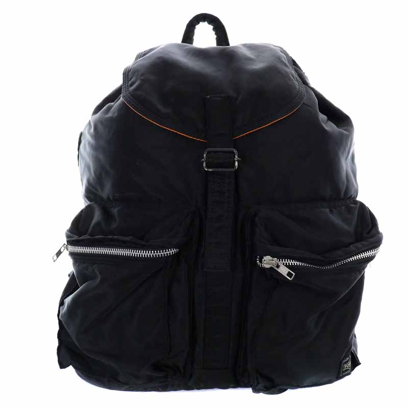 ポーター リュック タンカー デイバッグ 2ポケット 巾着 ナイロン ブラック TANKER(タンカー) DAYPACK | 吉田カバンホームページ | YOSHIDA