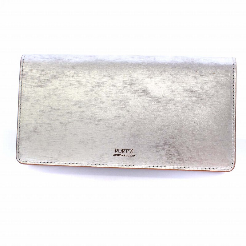 ポーター PORTER 吉田カバン FOIL 長財布 二つ折り レザー 箔貼り