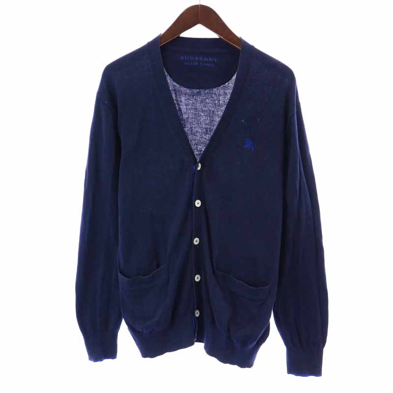 バーバリーブラックレーベル BURBERRY BLACK LABEL カーディガン 