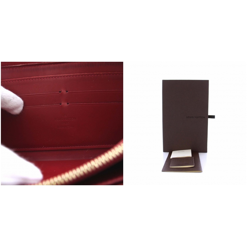 ルイヴィトン LOUIS VUITTON ヴェルニ ジッピーウォレット リカラー 長  