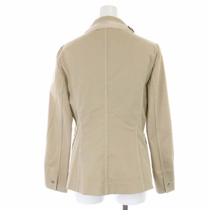 プラダ PRADA 2008年製 テーラードジャケット シングル コットン
