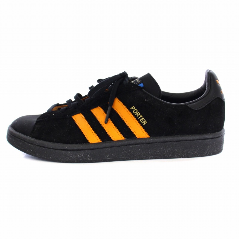 アディダス adidas Porter Campus Black Orange スニーカー シューズ 
