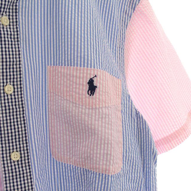 ラルフローレン RALPH LAUREN シアサッカー シャツ ギンガム