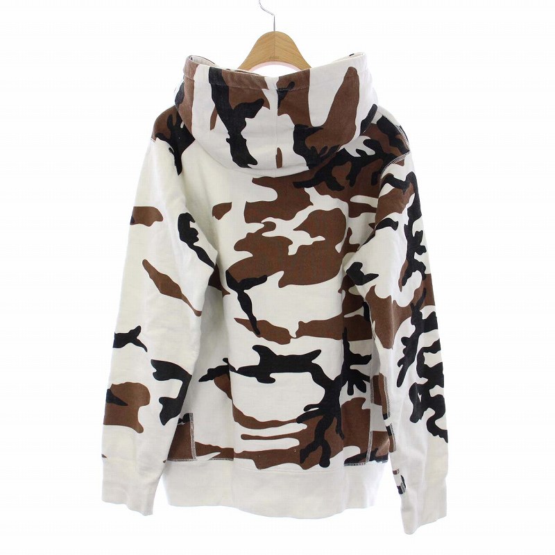 シュプリーム SUPREME 16FW BOX LOGO HOODED SWEATSHIRT BROWN CAMO 
