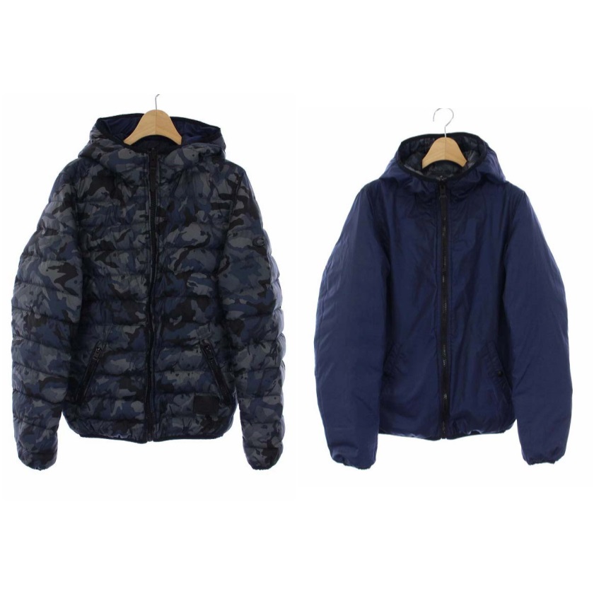 コーチ COACH リバーシブル ダウンジャケット アウター ジップアップ  