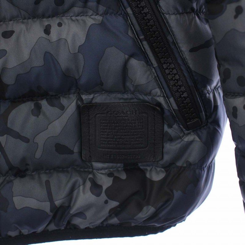 コーチ COACH リバーシブル ダウンジャケット アウター ジップアップ  