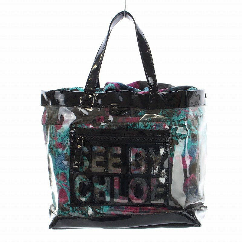 シーバイクロエ SEE BY CHLOE トートバッグ ショルダーバッグ 内袋付き 