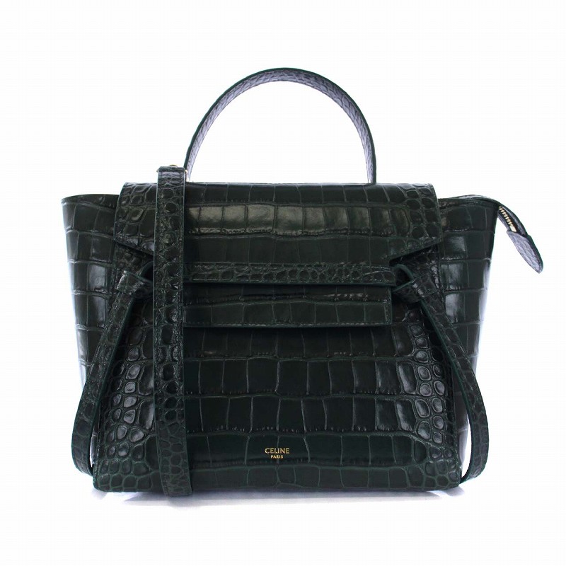 セリーヌ CELINE MICRO BELT BAG マイクロ ベルトバッグ ハンドバッグ 