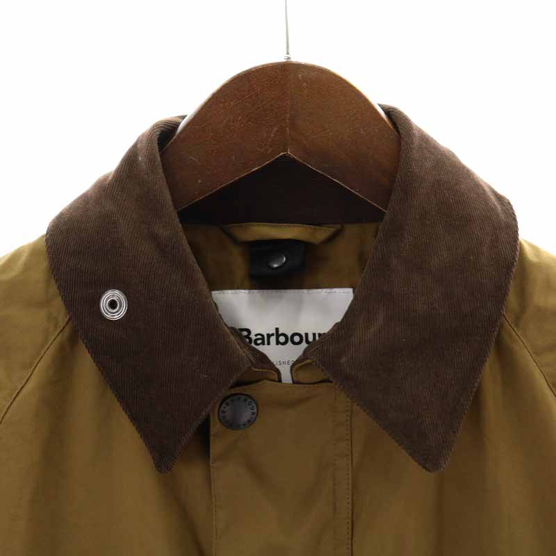 Barbour ブラウンジャケット コーデュロイ襟 BEDALE / ビデイル】コーデュロイ ブルゾン（スリム フィット