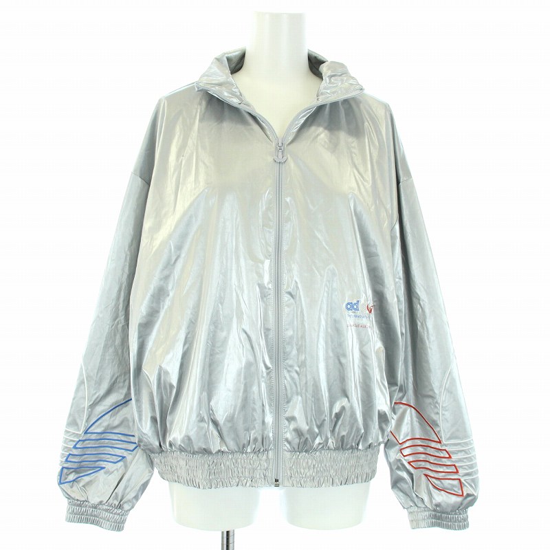 アディダスオリジナルス adidas originals 21SS TRACK TOP SILVER 
