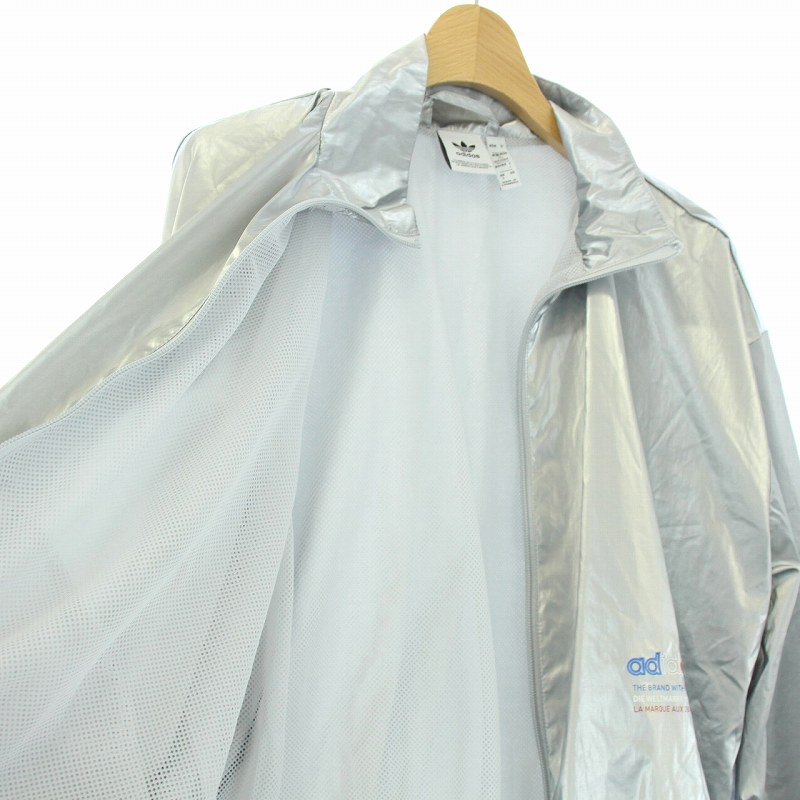 アディダスオリジナルス adidas originals 21SS TRACK TOP SILVER 