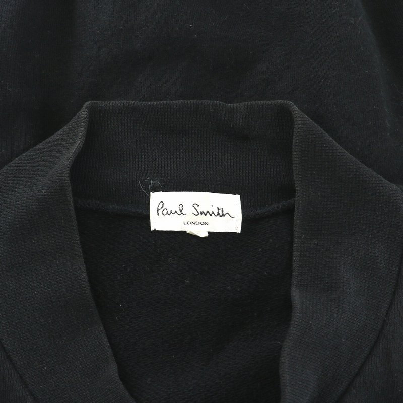 ポールスミス PAUL SMITH ブルゾン ジャケット スウェット F 黒 ブラック /NW16 レディース