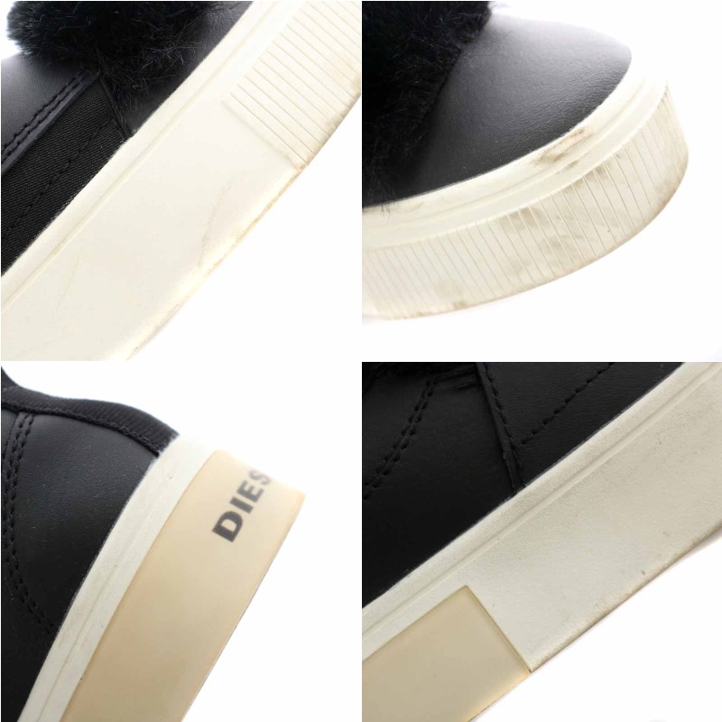 DIESEL スリッポン レディース 本革 厚底 S-VANEELA DIESEL スリッポン レディース 本革 厚底 S-VANEELA