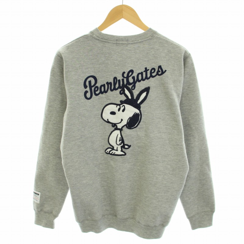 パーリーゲイツ PEARLY GATES ? PEANUTS ゴルフ ニット セーター