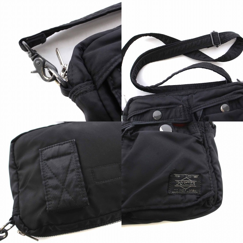 PORTER タンカーショルダーバッグ 黒 TANKER(タンカー) 2WAY SHOULDER BAG | 吉田カバンホームページ
