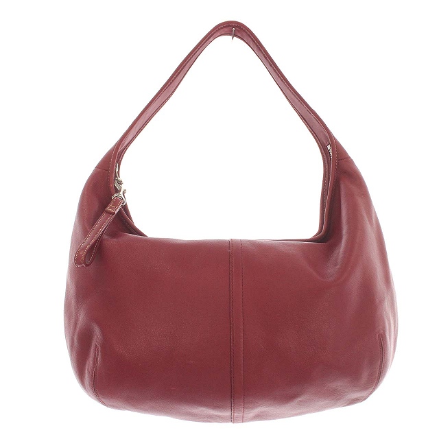 コーチ COACH オールドコーチ 9221 ショルダーバッグ レザー 赤 
