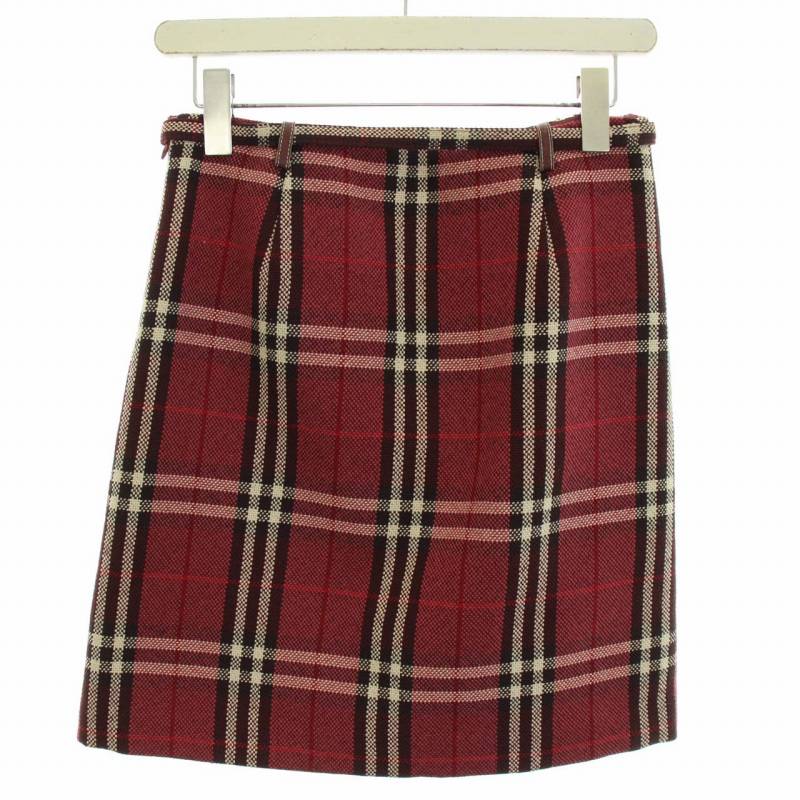 BURBERRY チェック柄 タイトスカート 36 Burberrys Blue Label