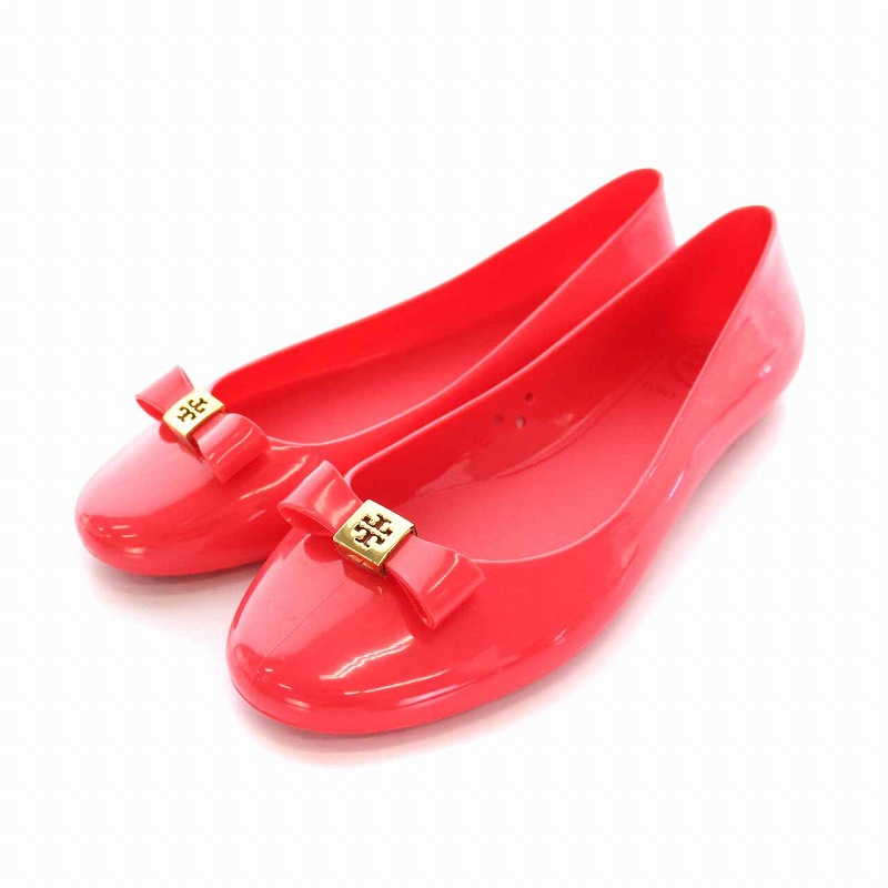Tory Burch フラット ラバーシューズ ピンク（トリーバーチ TORY BURCH 