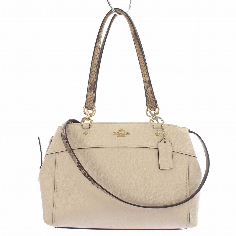 コーチ COACH チャーリー キャリーオール ハンドバッグ ショルダー 