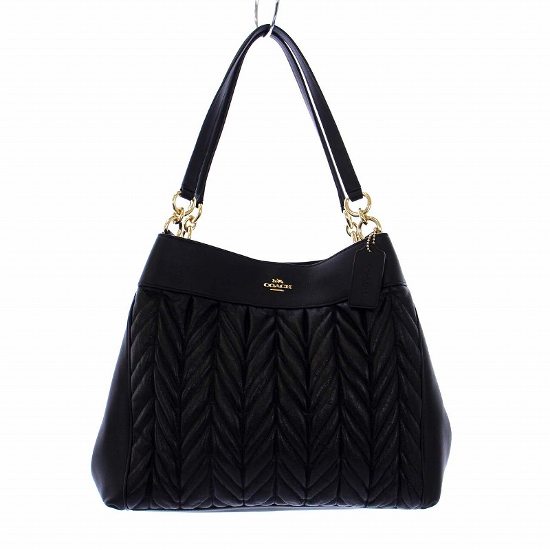 コーチ COACH レクシー トートバッグ ショルダーバッグ キルティング 