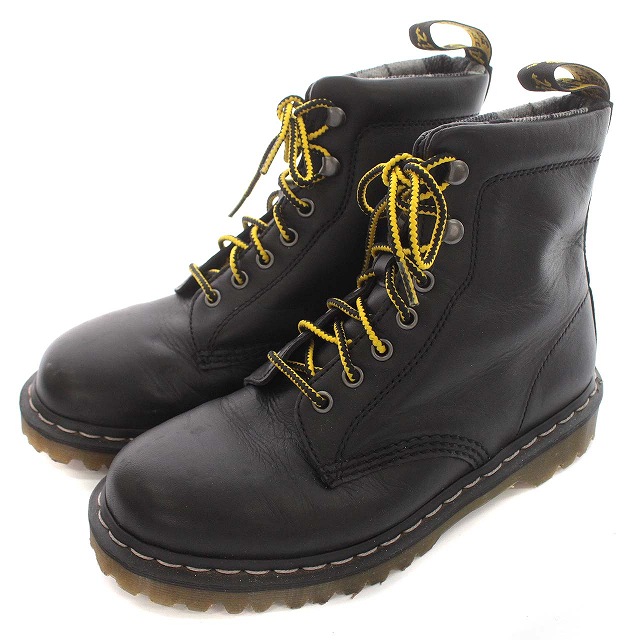 ドクターマーチン DR.MARTENS ブーツ HARLOW レザー UK7 26cm 黒 