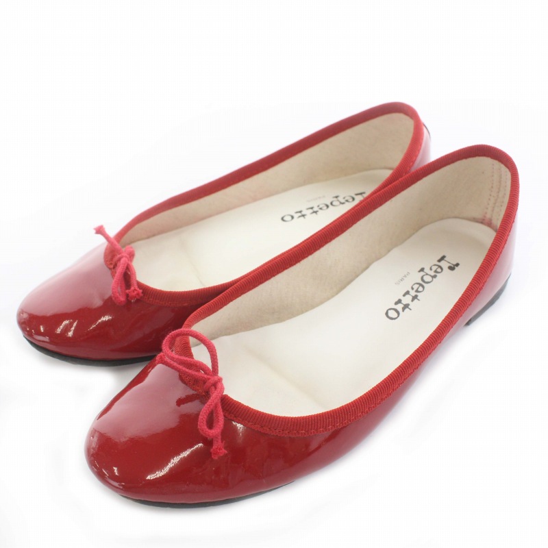 レペット Repetto バレエシューズ パンプス リボン ラウンドトゥ 