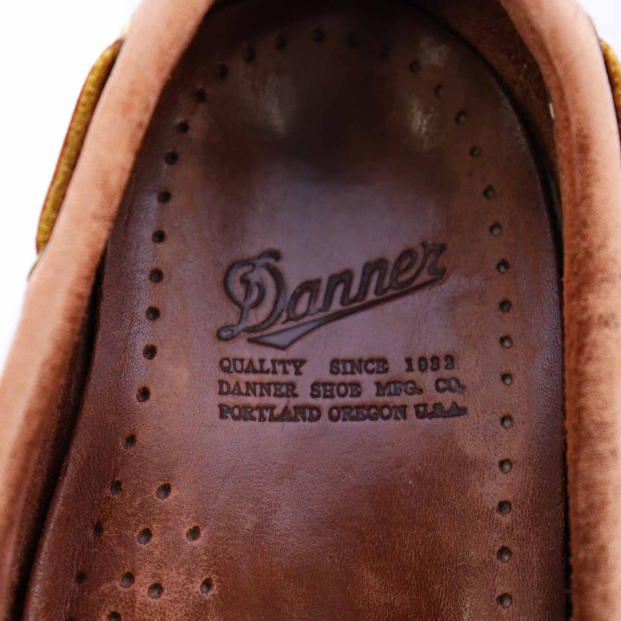 ダナー DANNER デッキシューズ ローファー スリッポン 7.5 25.5cm 茶 