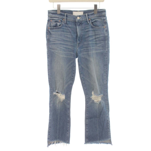 マザー mother SUPERIOR THE INSIDER CROP STEP FRAY デニムパンツ  