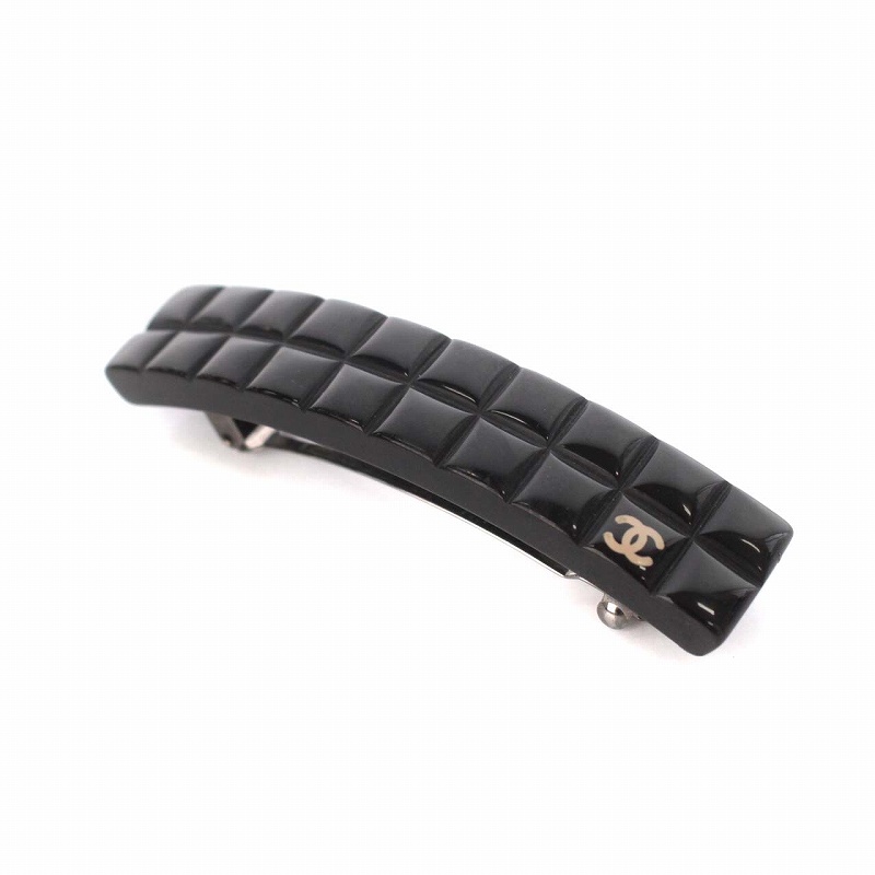シャネル CHANEL 04A チョコバー ココマーク バレッタ ヘア 