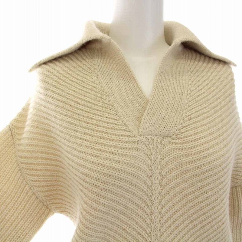 BOTTEGA VENETA ボッテガベネタ ニット・セーター S 白 【古着】【中古  