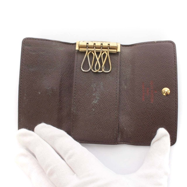ルイヴィトン LOUIS VUITTON キーケース ミュルティクレ4 ダミエ 4連