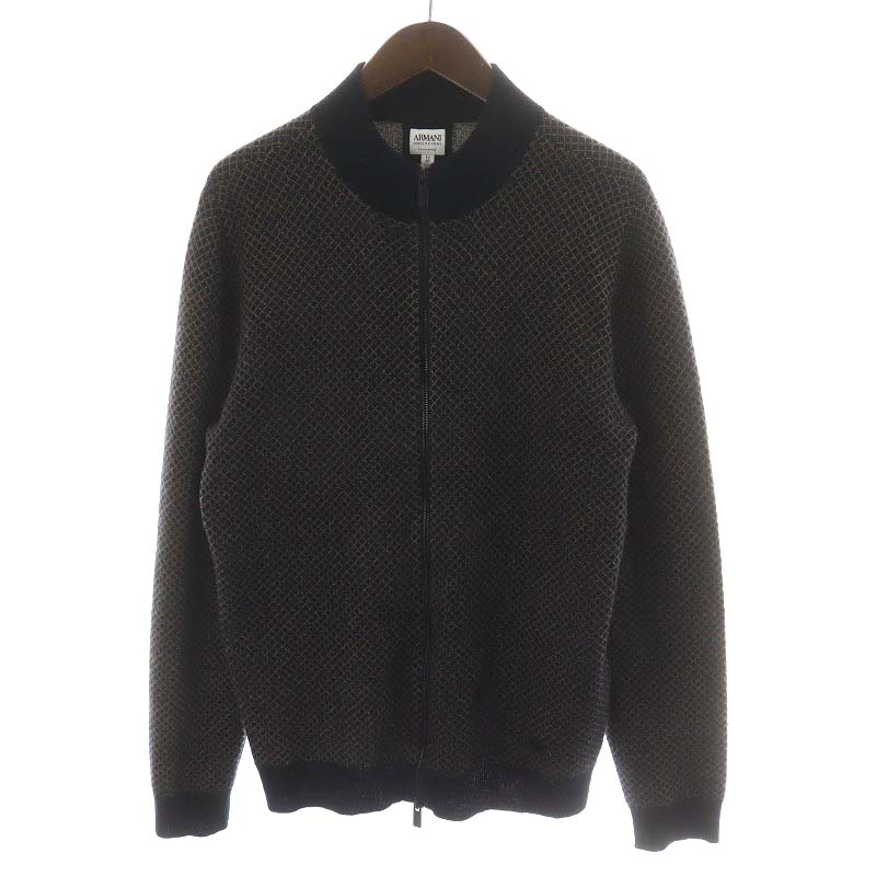 アルマーニ コレツィオーニ ARMANI COLLEZIONI カーディガン ジップ 