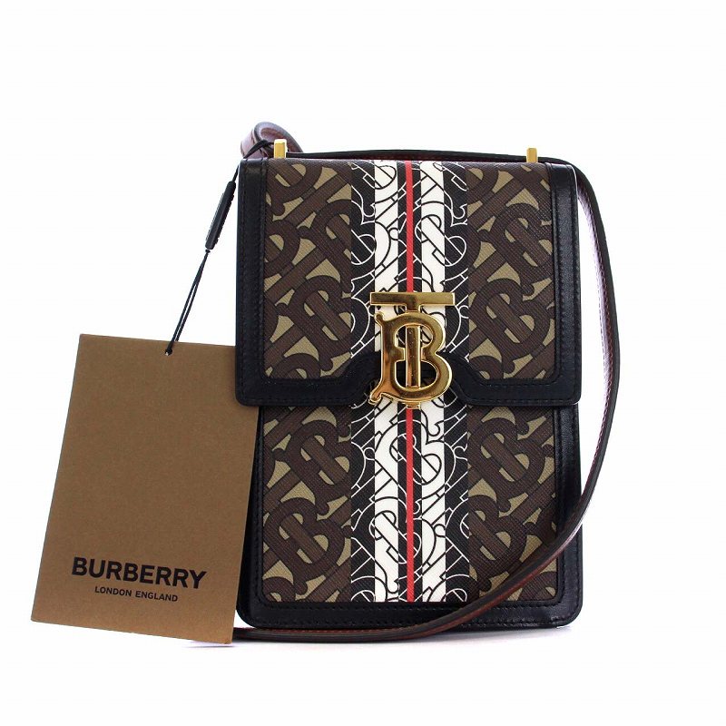 未使用品 バーバリー BURBERRY LONDON ENGLAND TBロゴ ロビンバッグ  