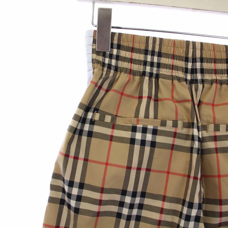 BURBERRY ショートパンツ ノバチェックサイドライン バーバリー