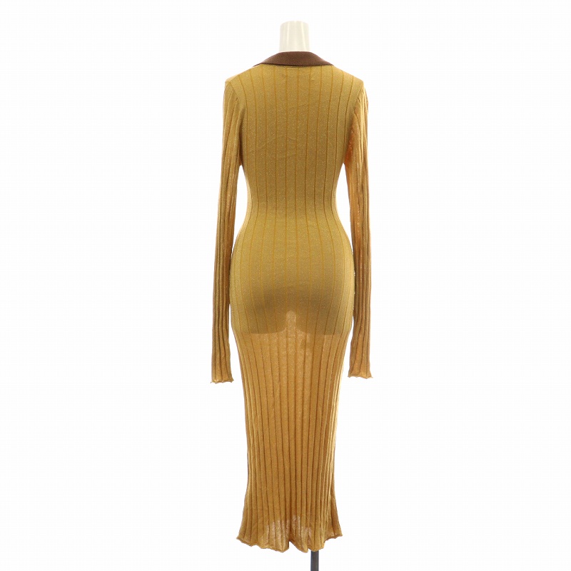 リエルリシェ RIELLE riche Polo Knit One-Piece ワンピース ロング  