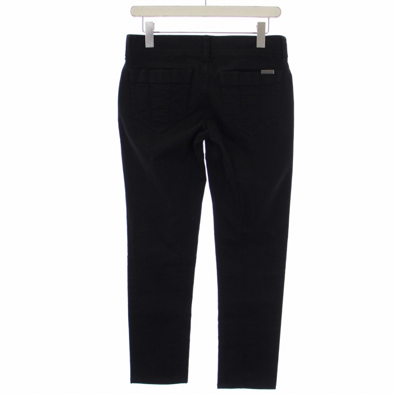 バーバリー ロンドン BURBERRY LONDON スキニーパンツ ジップフライ 38