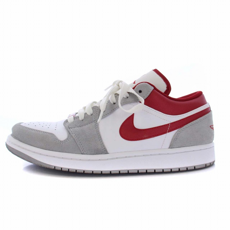 ナイキ NIKE Air Jordan 1 Low SE White/Grey/Red エアジョーダン 1 