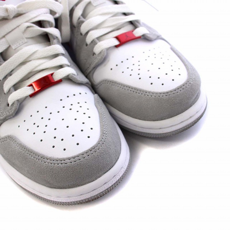 ナイキ NIKE Air Jordan 1 Low SE White/Grey/Red エアジョーダン 1 