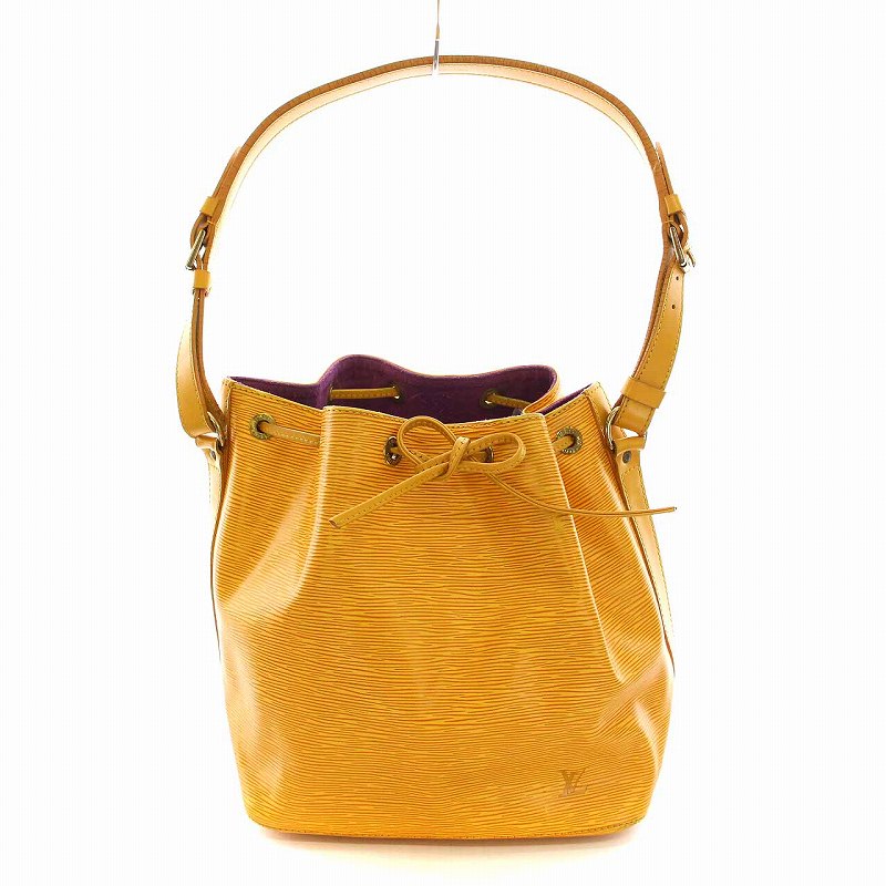ルイヴィトン LOUIS VUITTON エピ プチノエ ショルダーバッグ レザー 