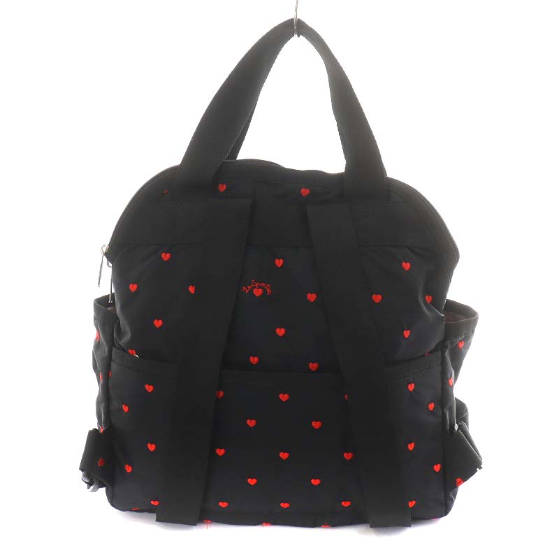 レスポ　ハート柄ナイロンリュック レスポ ハート柄ナイロンリュック LeSportsac（リュック/バック