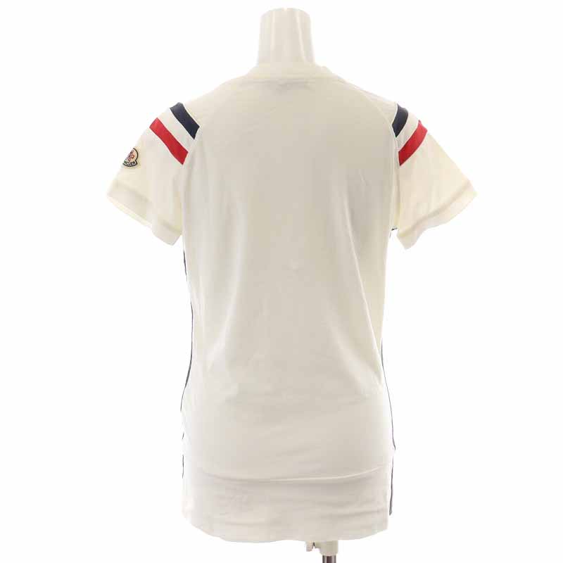 モンクレール MONCLER Tシャツ カットソー 深Vネック トリコロール 