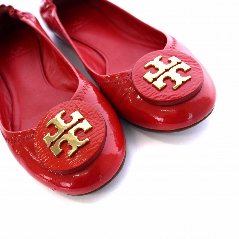 トリバーチ TORY BURCH エナメル フラットシューズ　7M トリバーチ TORY BURCH エナメル フラットシューズ7M