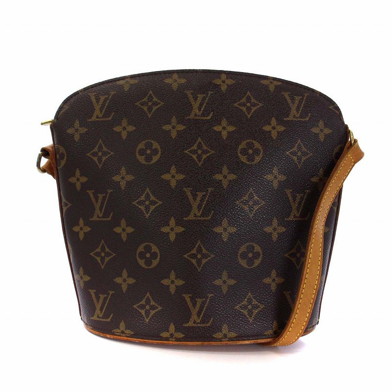 ルイヴィトン LOUIS VUITTON ドルーオ モノグラム ショルダーバッグ 斜 