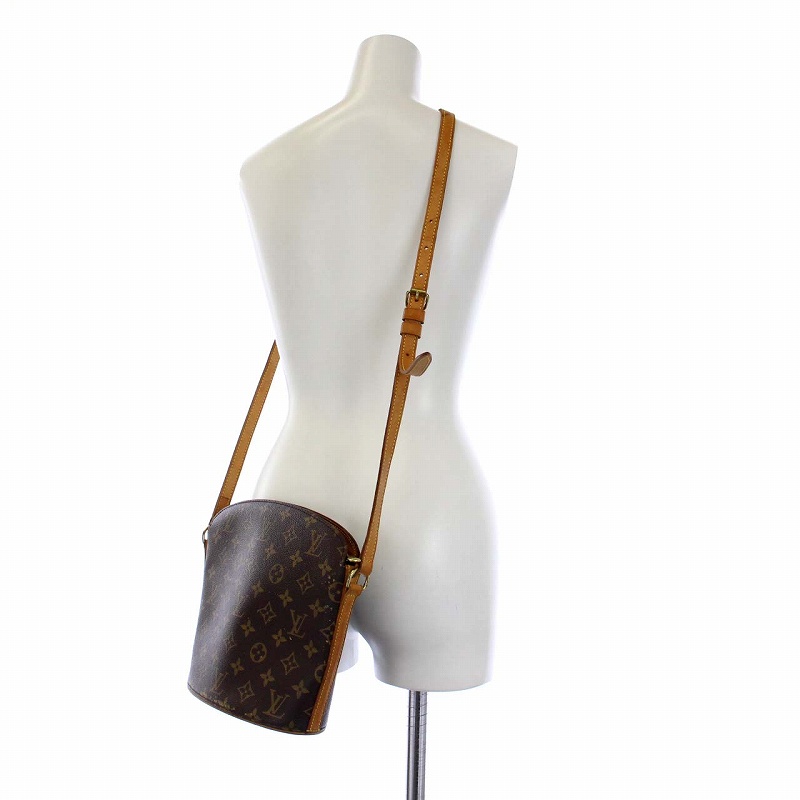 ルイヴィトン LOUIS VUITTON ドルーオ モノグラム ショルダーバッグ 斜 