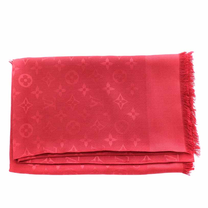 ルイヴィトン LOUIS VUITTON ショール・モノグラム ストール マフラー 