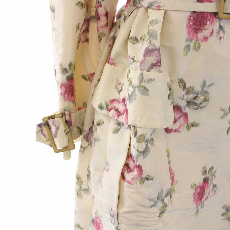 Louis Vuitton 花柄トレンチコート 36 【公式通販】